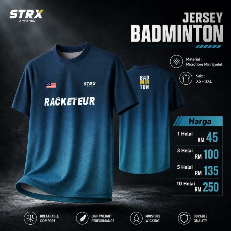 Jersey Badminton - STRX04